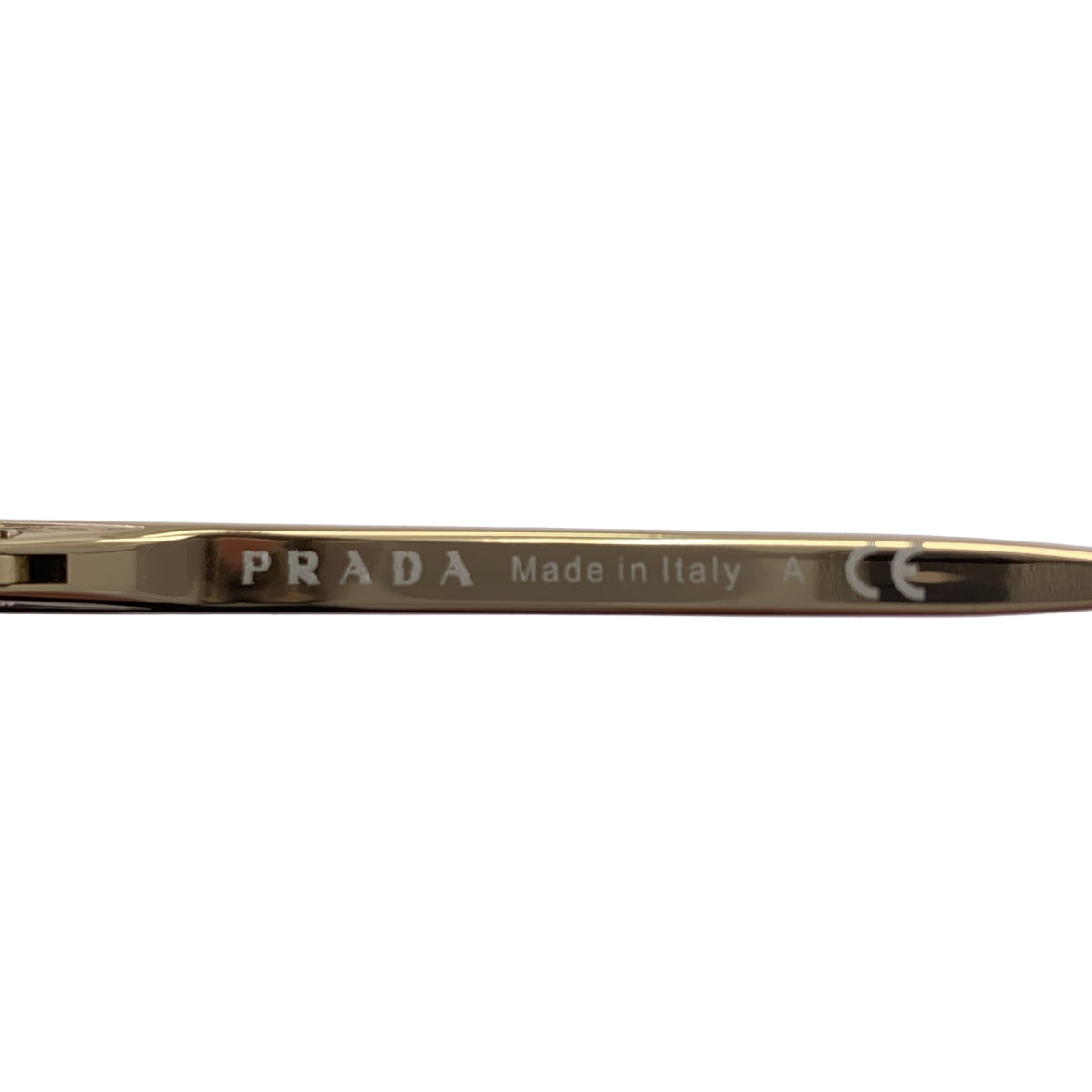 【미품】 PRADA / 프라다 | SPR65T 라운드 선글라스 안경 | ZVN-ODW 140 3N | 골드/브라운