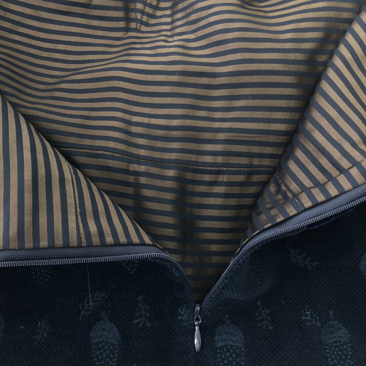 【美品】  mina perhonen / ミナペルホネン | 2007AW | donguri / エンブロイダリー スカラップ ワンピース / 総裏地 | M | ネイビー | レディース