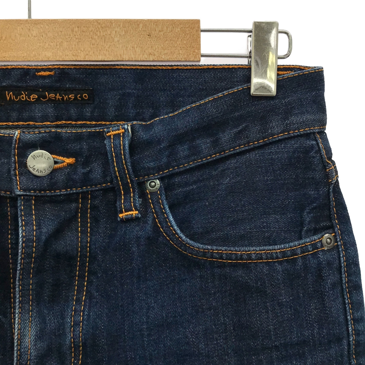 Nudie Jeans | GRIM TIM DRY SELVAGE Denim Pants | W29 / L30 | Indigo | Men's