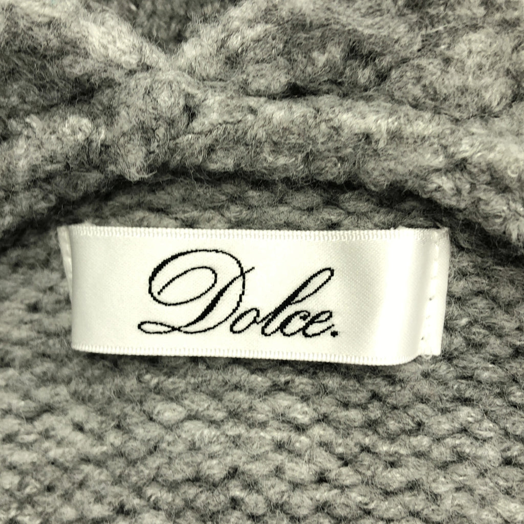 maison de Dolce / メゾンドドルチェ | ボタンレス ロング カーディガン | M | レディース