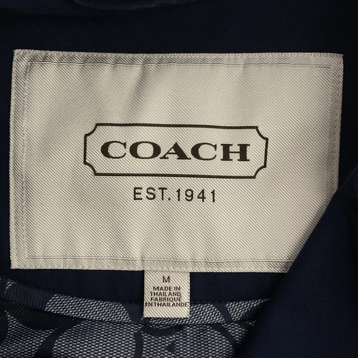 COACH / コーチ | ショート トレンチコート | M | レディース