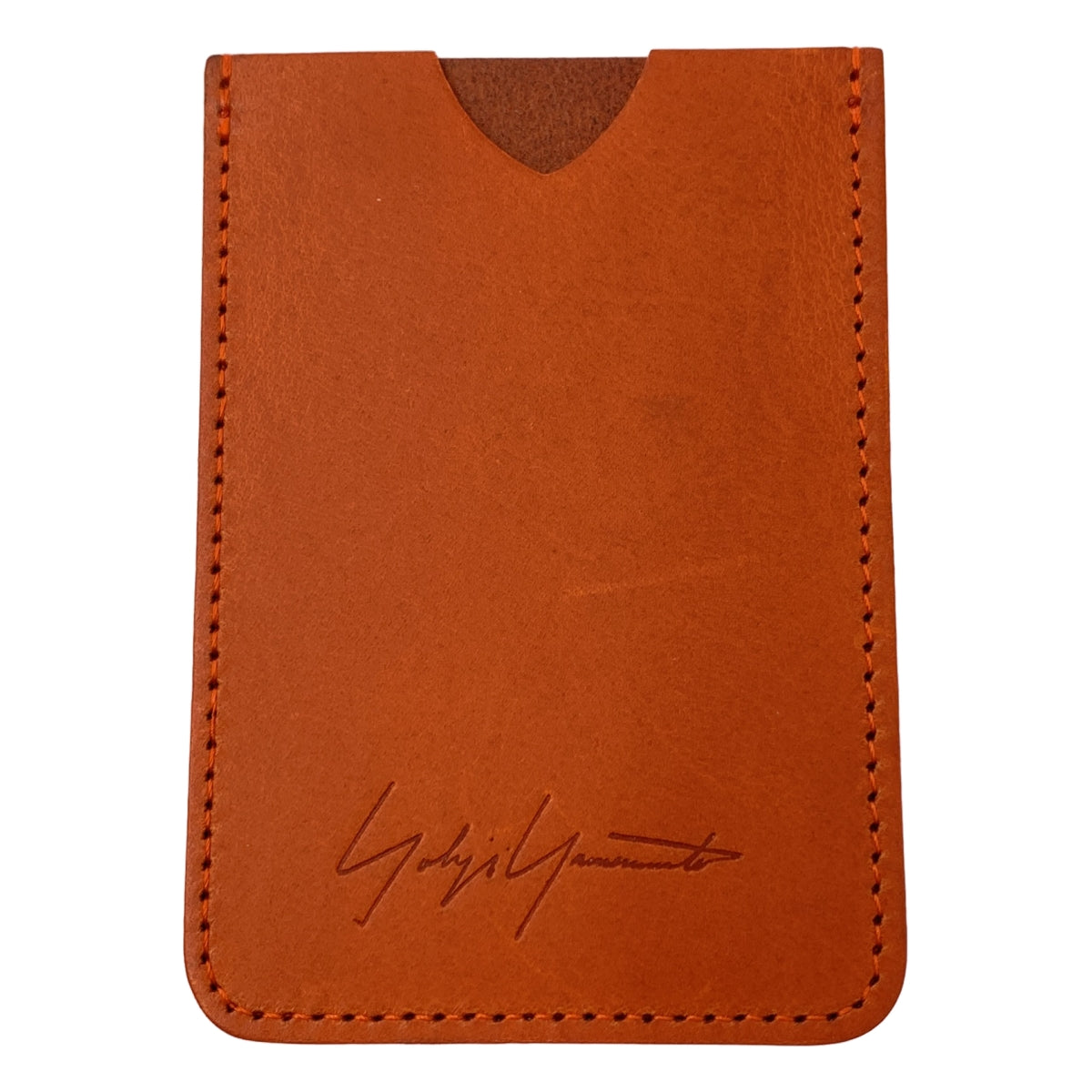 山本耀司 | 皮革Logo卡套 / 男女通用 |