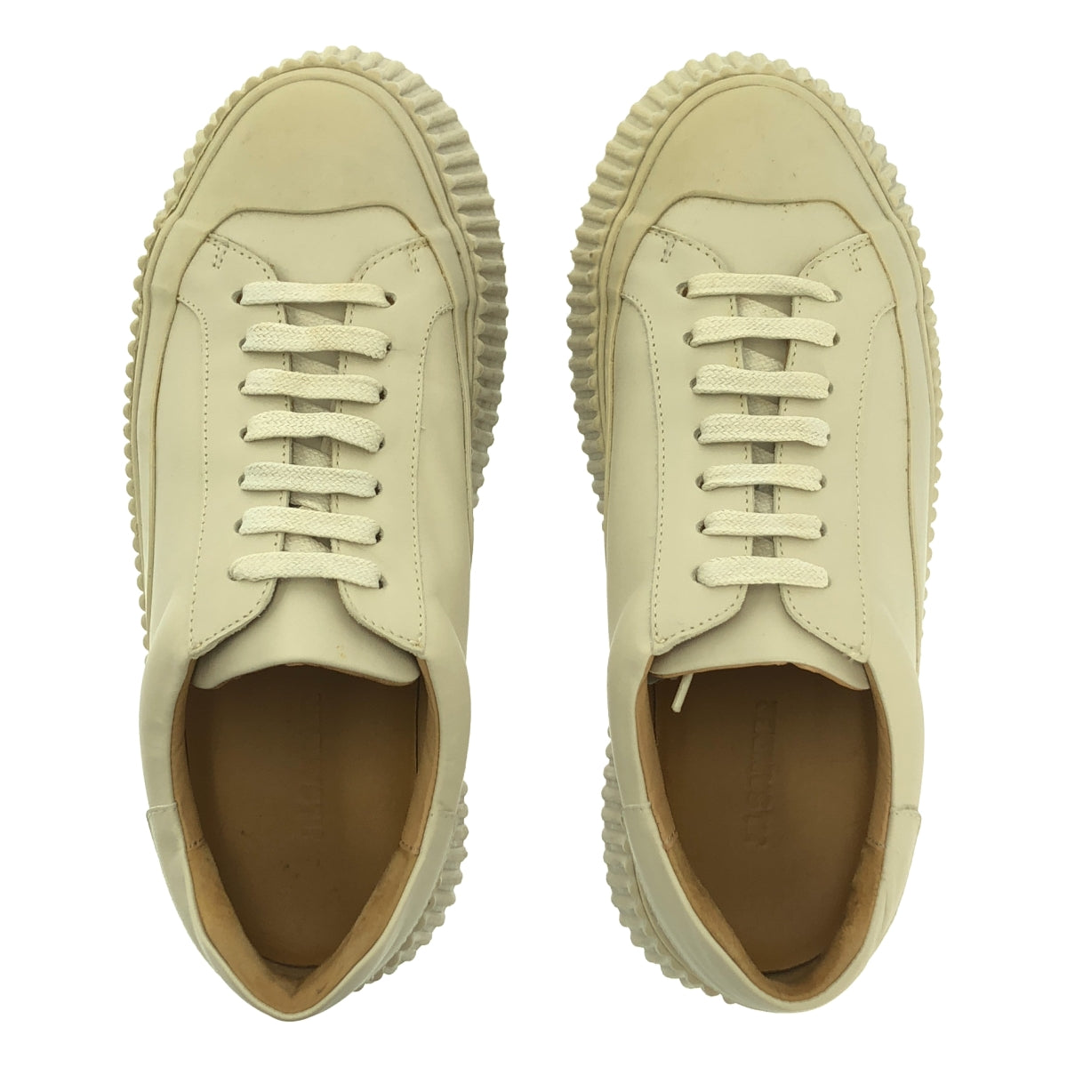 [類似新品] JIL SANDER 厚底運動鞋 | 37 號 | 淺灰色 | 女款