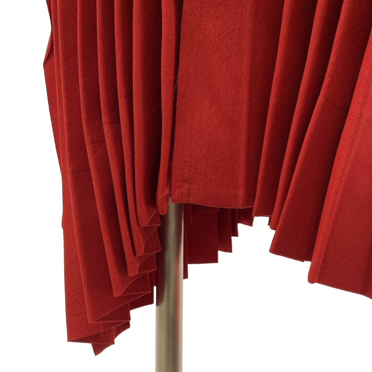 【美品】  HOMME PLISSE ISSEY MIYAKE / オムプリッセイッセイミヤケ | 2019SS | プリーツ スタンドカラー エッジコート | 3 | レッド | メンズ