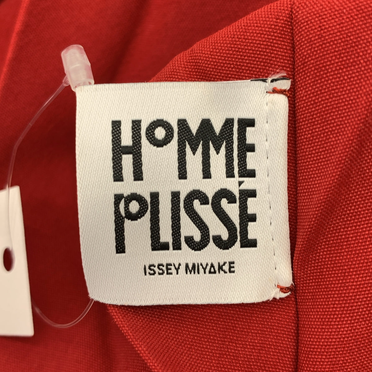 【美品】  HOMME PLISSE ISSEY MIYAKE / オムプリッセイッセイミヤケ | 2019SS | プリーツ スタンドカラー エッジコート | 3 | レッド | メンズ