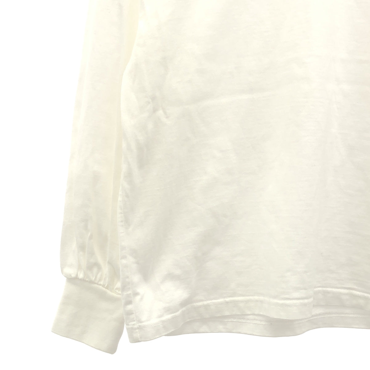 HYKE / 하이크 | 코튼 풍선 슬리브 T 셔츠 | 1 | 화이트 | 여성