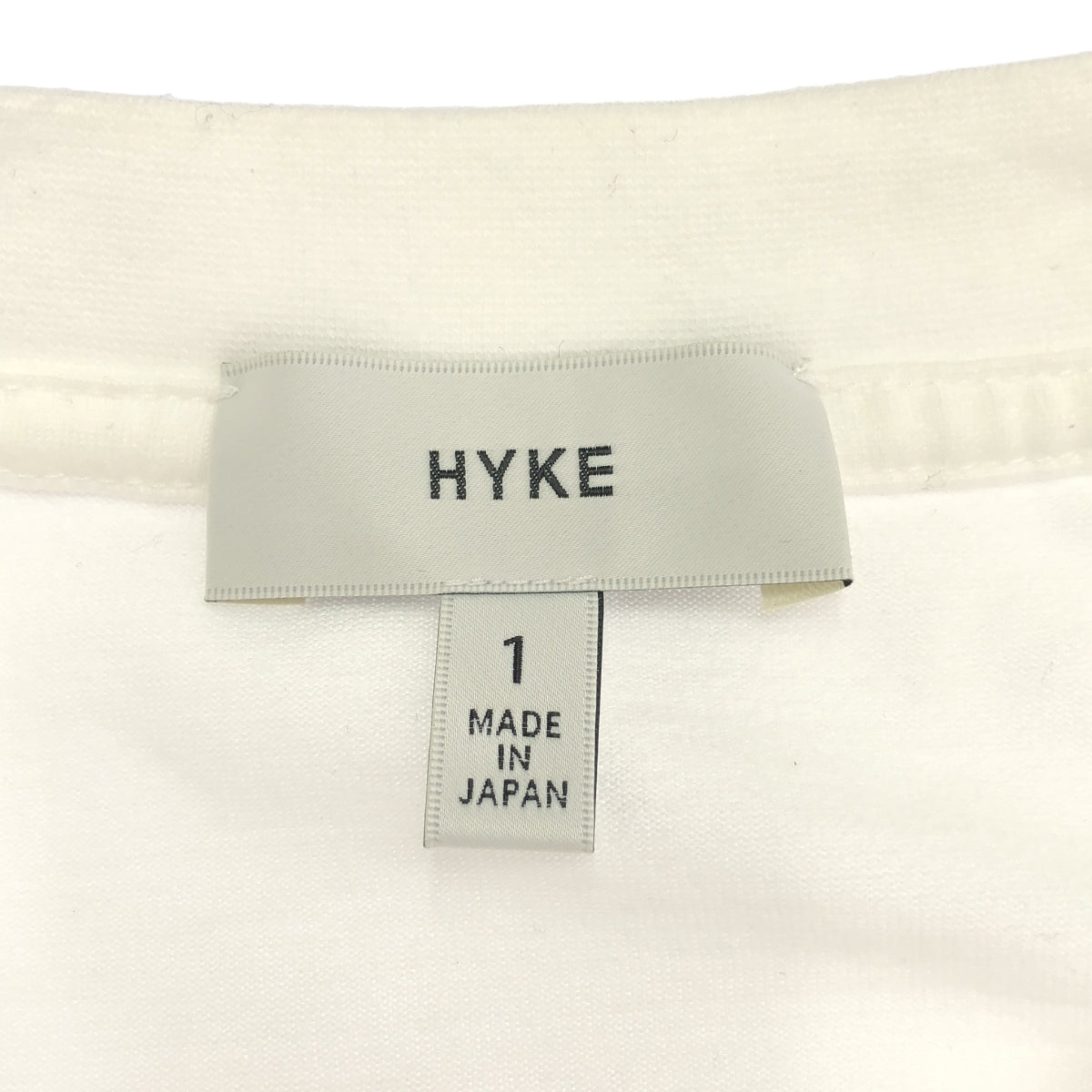 HYKE / 하이크 | 코튼 풍선 슬리브 T 셔츠 | 1 | 화이트 | 여성