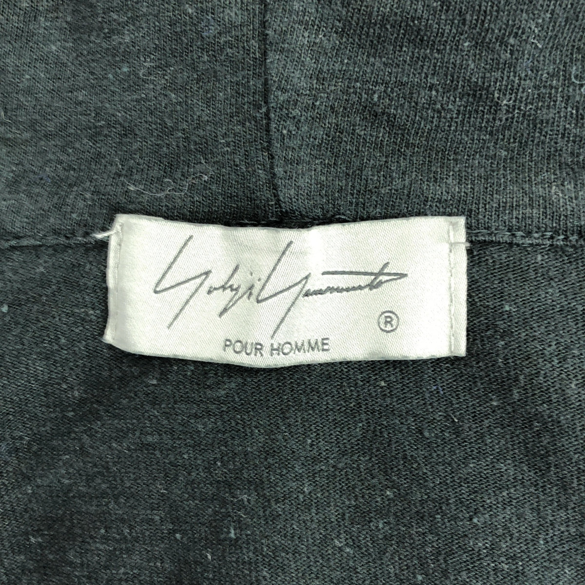 YOHJI YAMAMOTO POUR HOMME / ヨウジヤマモトプールオム | 2024SS | TIED UP RAGLAN HOOD CD コットンリネン フード カーディガン | 3 | ブラック | メンズ