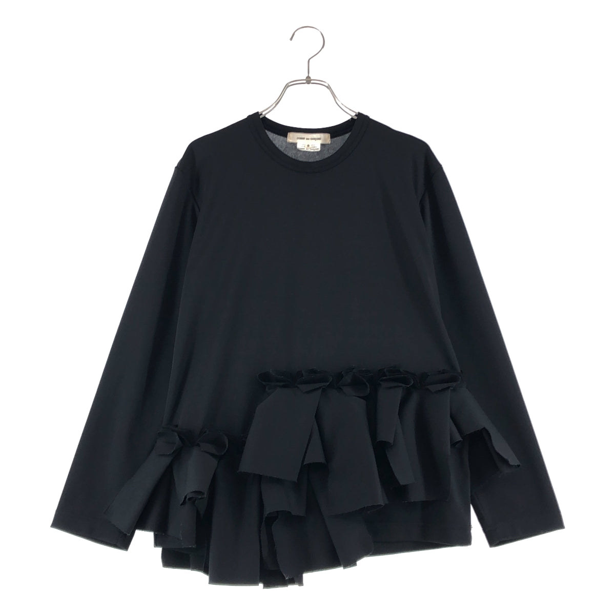 COMME des GARCONS / コムデギャルソン | 2024AW | フリル切替 ボリューム プルオーバー カットソー | S | レディース