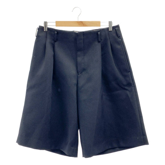 COMME des GARCONS HOMME PLUS / コムデギャルソンオムプリュス | 2025SS | ポリエステル 2タック ワイド ショートパンツ | M | メンズ