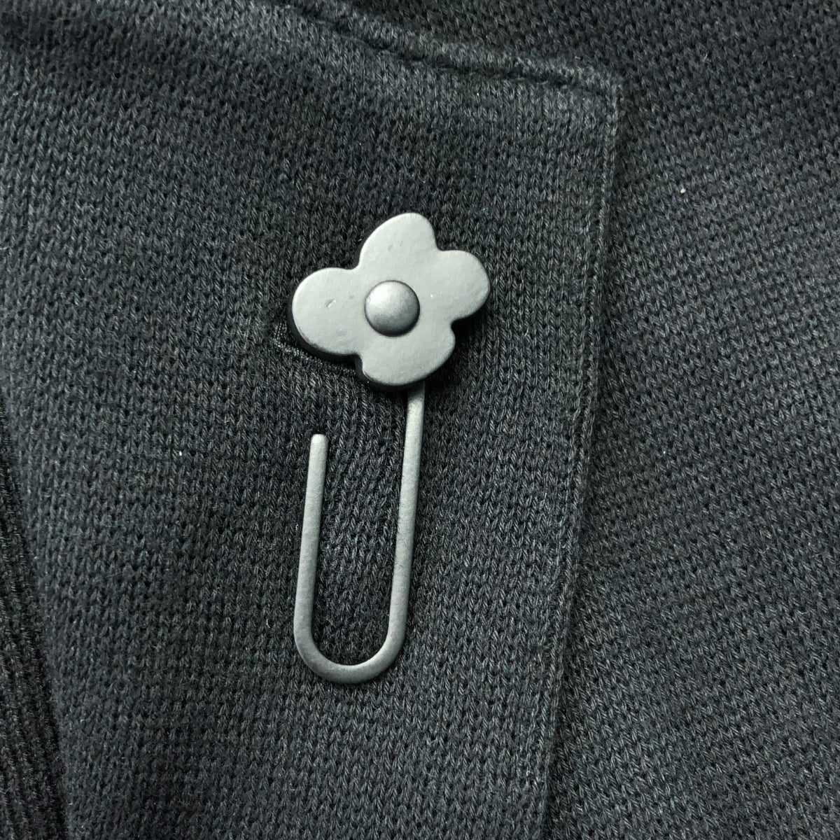 【美品】  LARDINI / ラルディーニ | 2025SS | コットン バーズアイ シングル ニットジャケット | XS | ブラック | メンズ