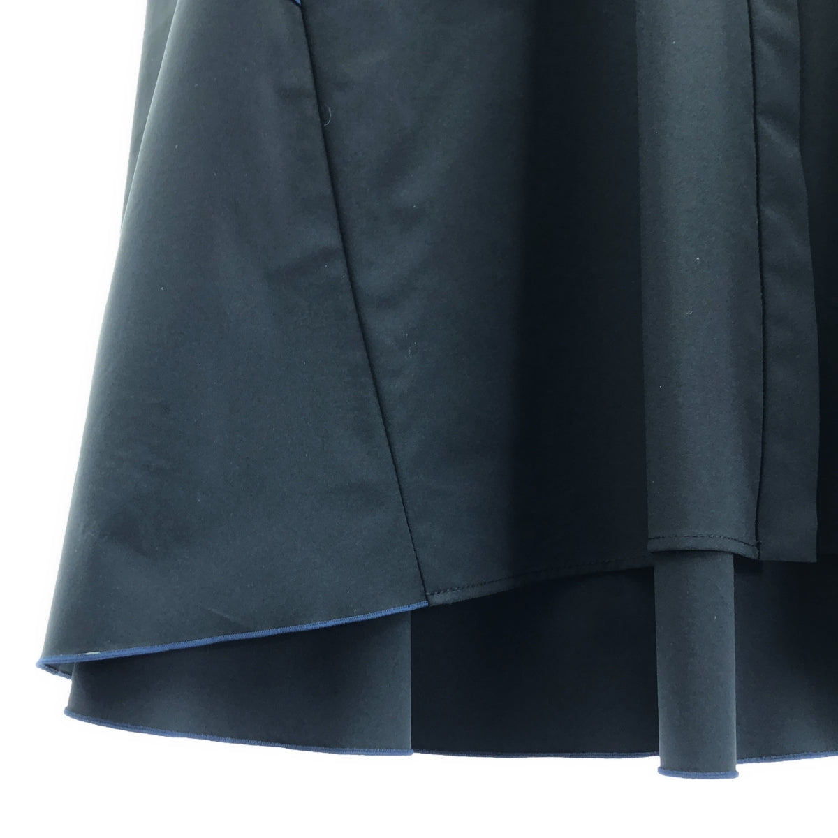 UNITED ARROWS / ユナイテッドアローズ | バックフレア  ショートスリーブ ブラウス シャツ | ブラック | レディース