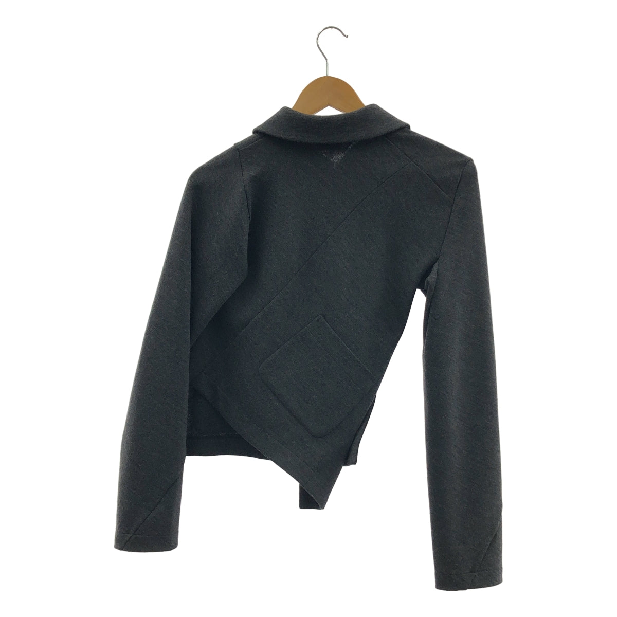 COMME des GARCONS | 2014 秋冬 | 羊毛圓領不對稱外套 | S 碼 | 女款