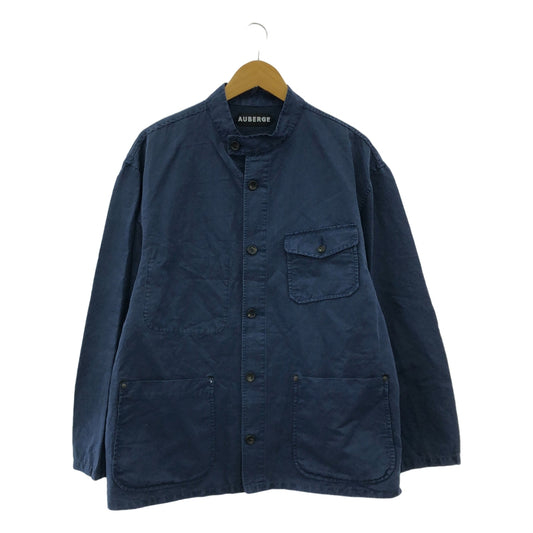 AUBERGE / オーベルジュ | QUARTIER LATIN フォレスティエール リネンコットン 製品染め ジャケット | 44 | メンズ