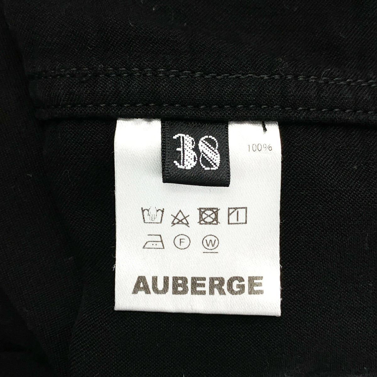【美品】  AUBERGE / オーベルジュ | 2022SS | CHARBON DEEP シャルボン ディープ モールスキン カバーオール | 38 | ブラック | メンズ