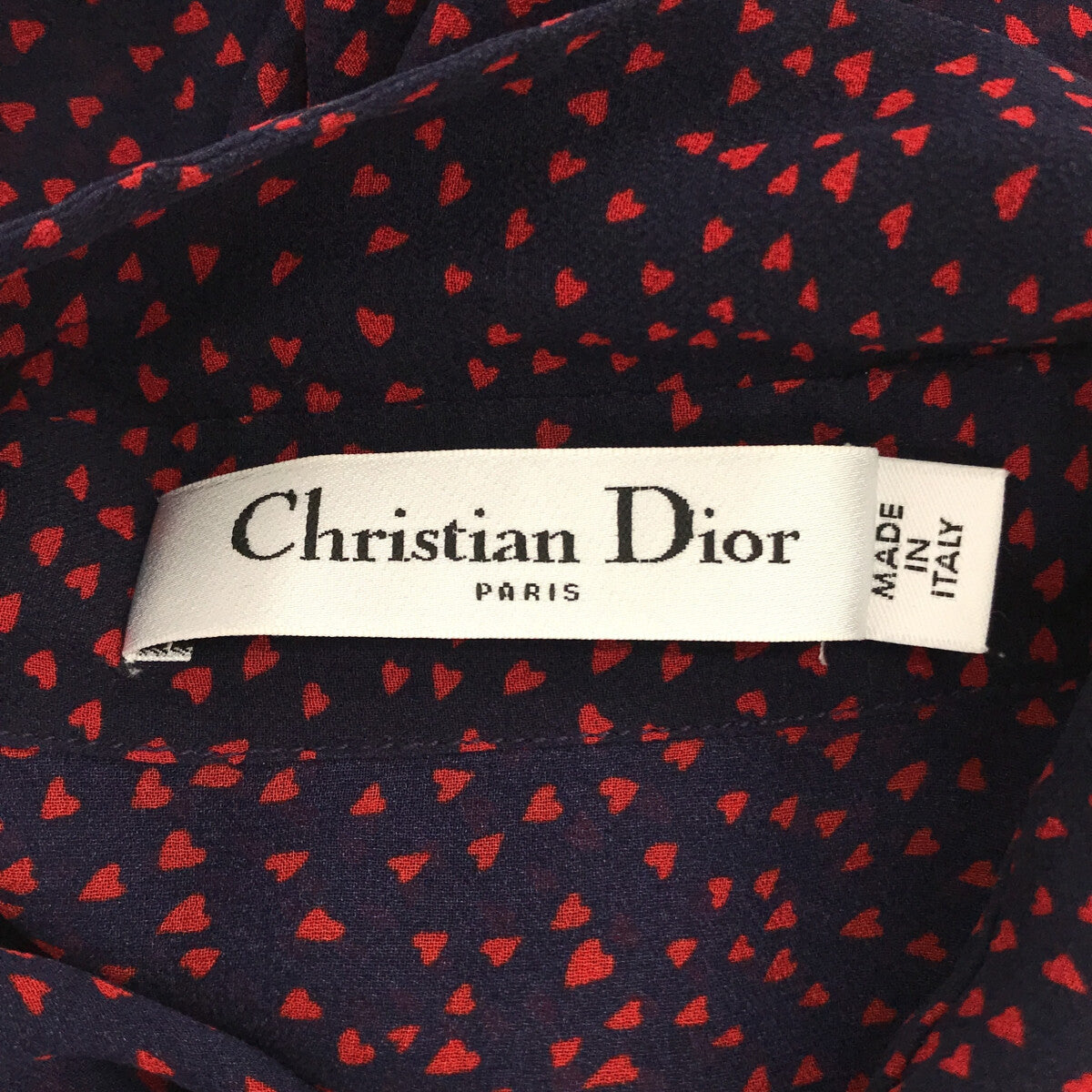 Christian Dior / クリスチャンディオール | 2021AW | 野々村香音さん着用 Bee刺繍 シルク ブラウス シャツ | 34 | レディース