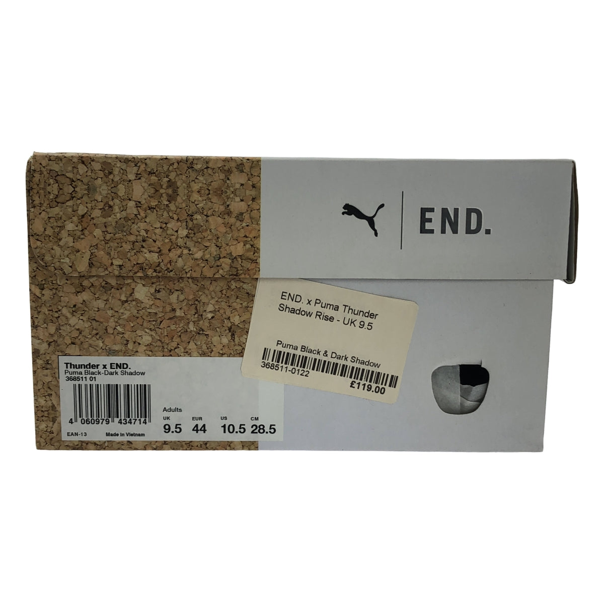 【美品】  PUMA / プーマ | Thunder End Shadow Rise  / 368511 シャドウ ライズ レザー スニーカー | 28.5 | メンズ