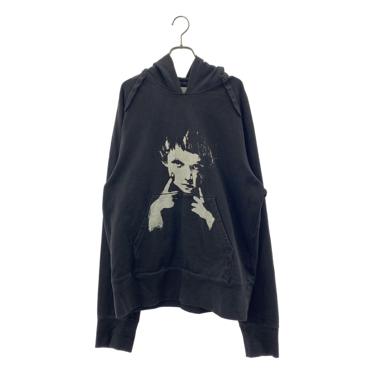 山本耀司 (YOHJI YAMAMOTO POUR HOMME) | 2021 秋冬系列 | 插肩連帽套頭衫 | 3 碼 | 男士