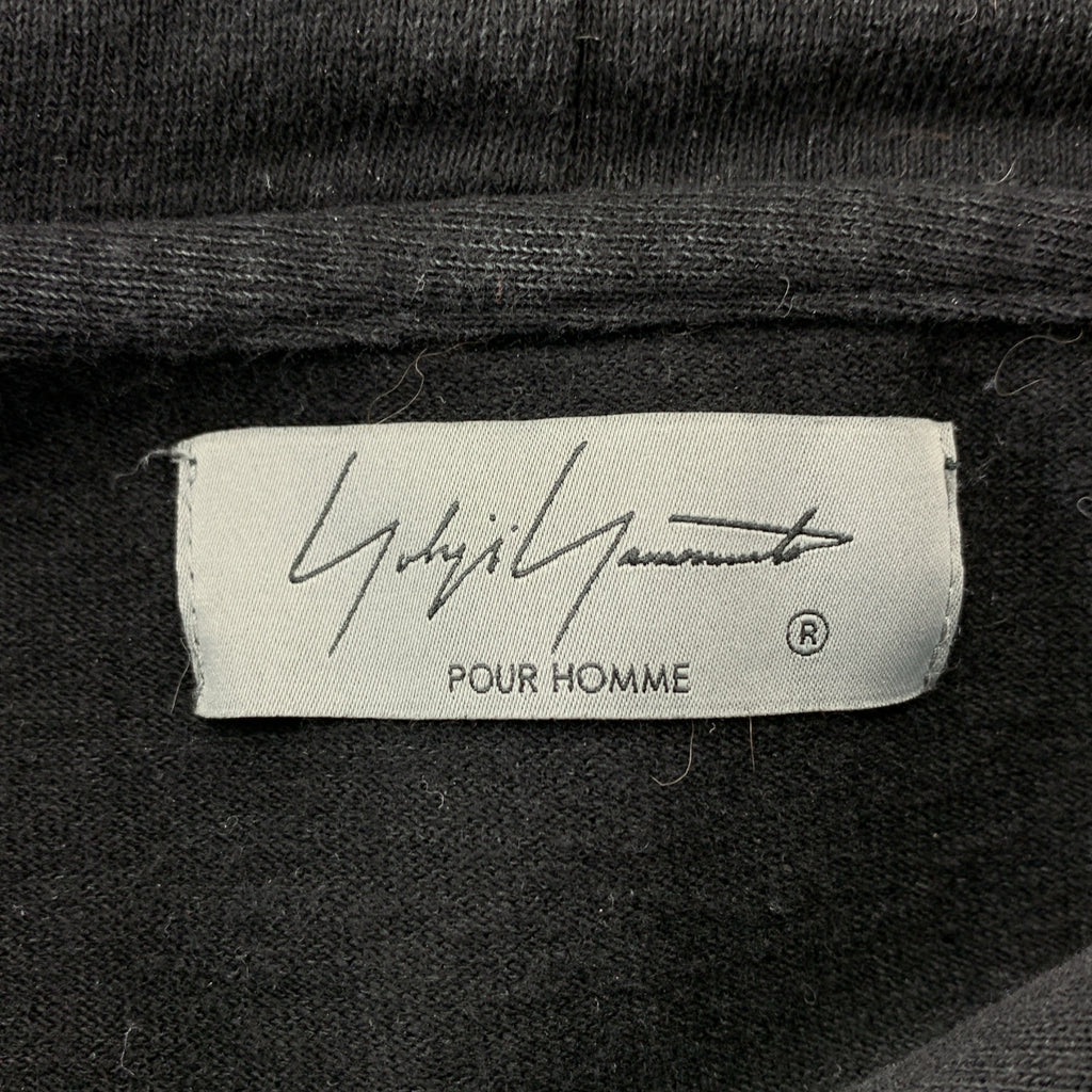 山本耀司 (YOHJI YAMAMOTO POUR HOMME) | 2021 秋冬系列 | 插肩連帽套頭衫 | 3 碼 | 男士