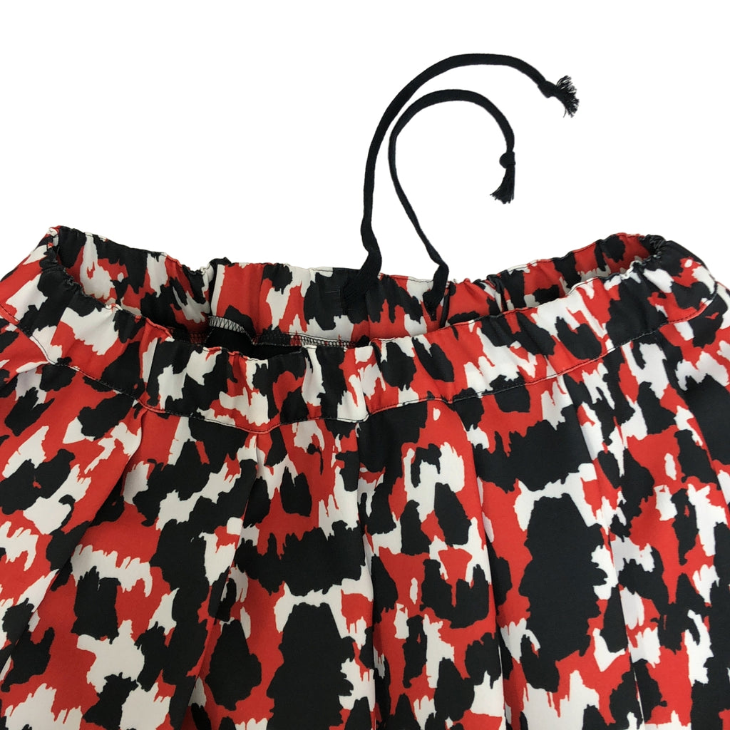 COMME des GARCONS / コムデギャルソン | 2022AW | プリント加工 タック プリーツ イージースカート | XS | レディース