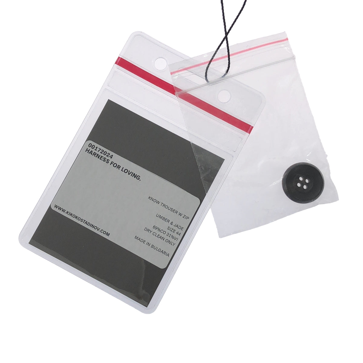 【新品】  Kiko Kostadinov / キココスタディノフ | 2024AW | KNOX TROUSER W ZIP 総柄 ダブルジップ トラウザー パンツ | 44 | UMBER & JADE / ダークブラウン系 | メンズ