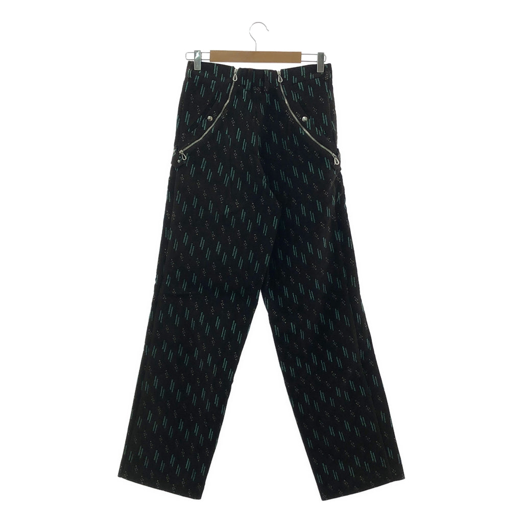 Kiko Kostadinov | 2024 秋冬 | Knox Trouser W 拉鍊全印花雙拉鍊長褲 | 尺寸 44 | 男款