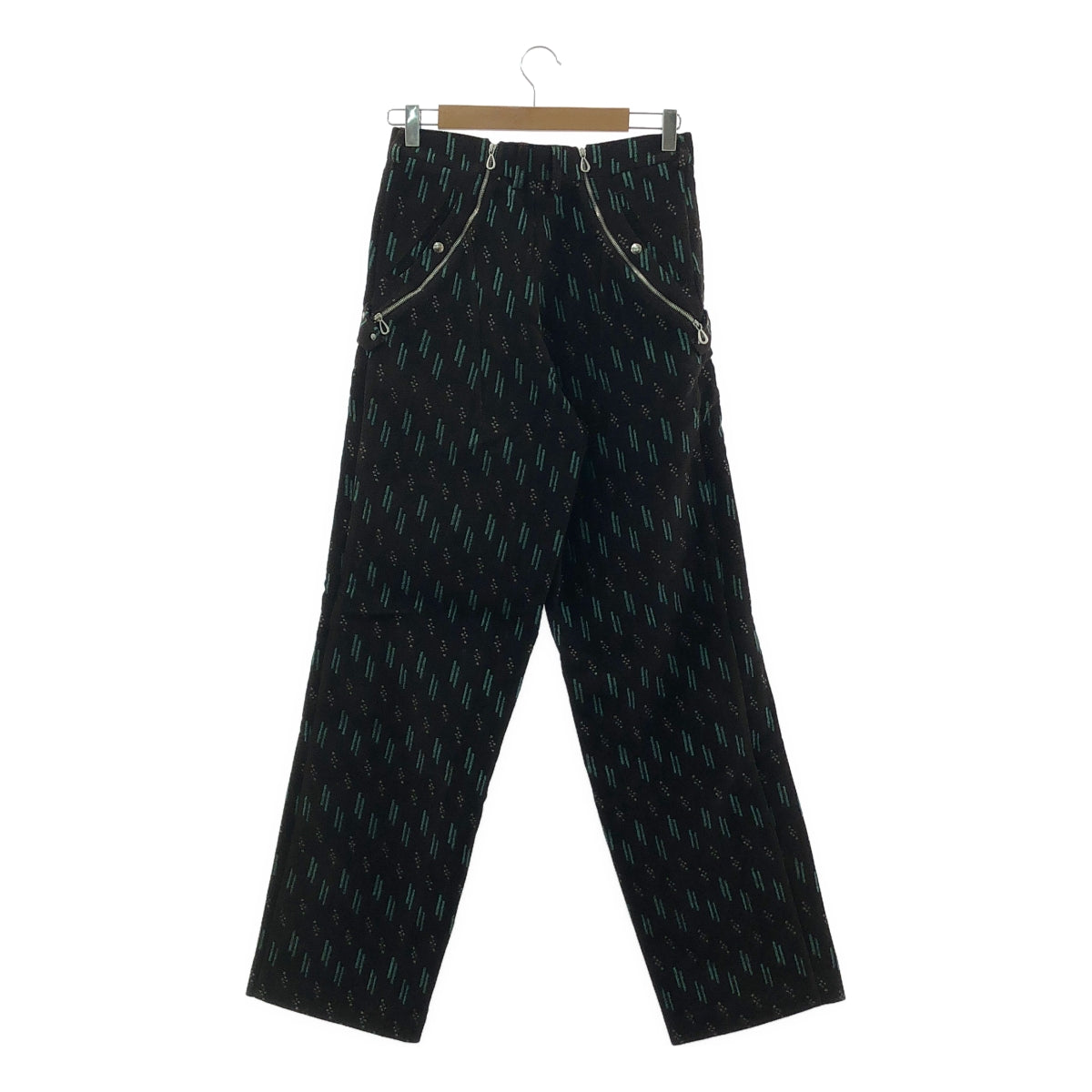 Kiko Kostadinov | 2024 秋冬 | Knox Trouser W 拉鍊全印花雙拉鍊長褲 | 尺寸 44 | 男款