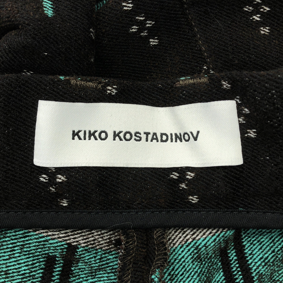 Kiko Kostadinov | 2024 秋冬 | Knox Trouser W 拉鍊全印花雙拉鍊長褲 | 尺寸 44 | 男款