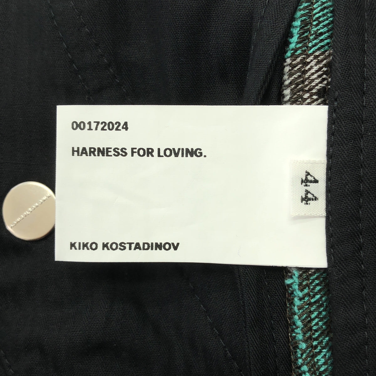 Kiko Kostadinov | 2024 秋冬 | Knox Trouser W 拉鍊全印花雙拉鍊長褲 | 尺寸 44 | 男款