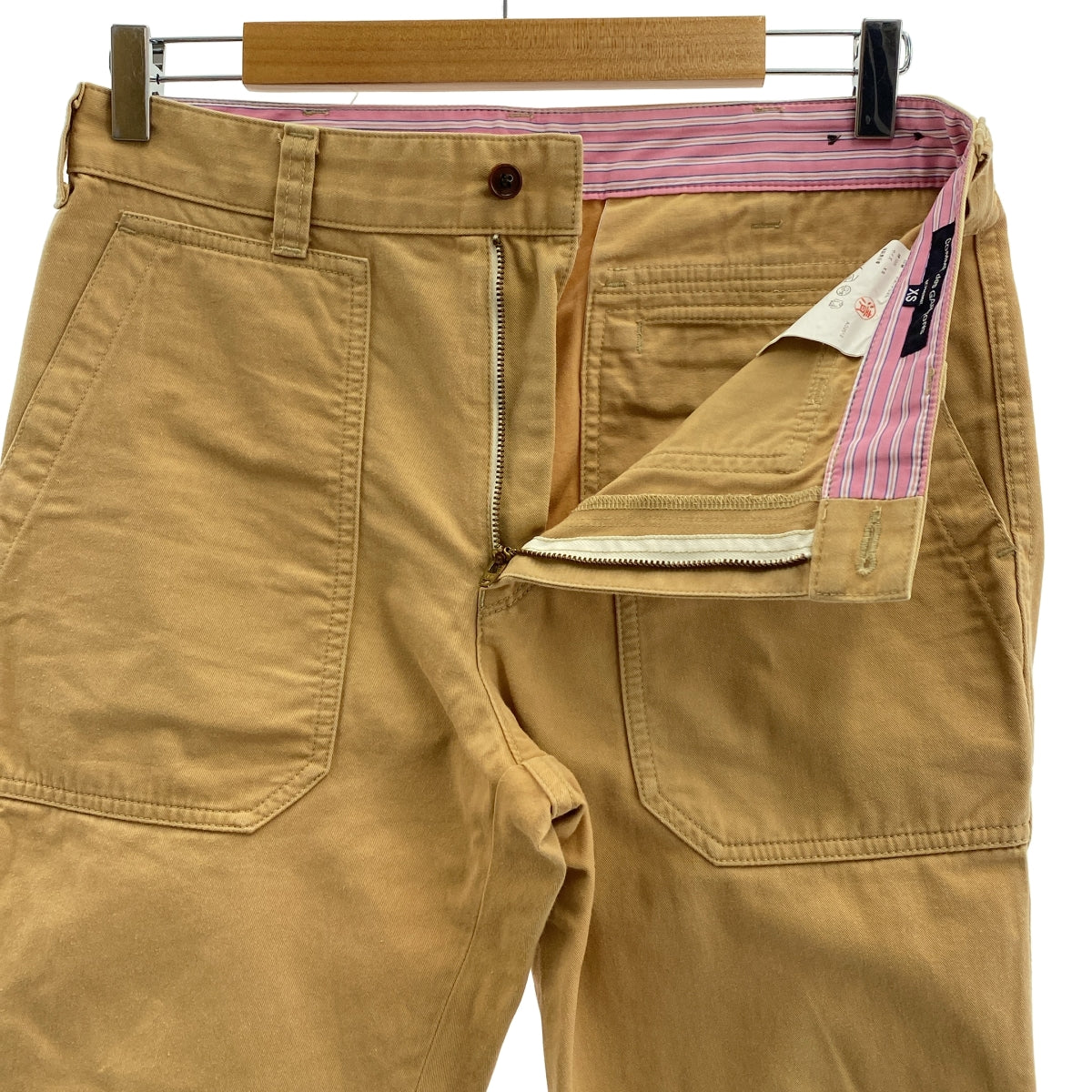 COMME des GARÇONS HOMME | 2013 春夏系列 |棉質雙調整卡其褲休閒褲| SHOPBOP尺寸 XS |男士