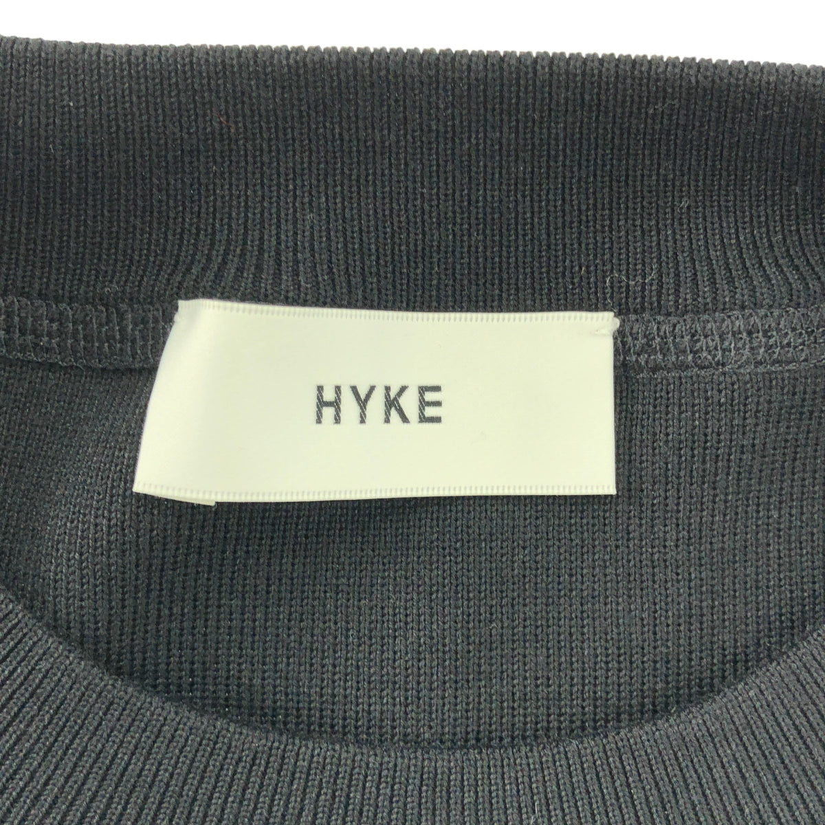 HYKE / ハイク | S/C/P CREW NECK CROP TOP クロップド ニット ベスト |