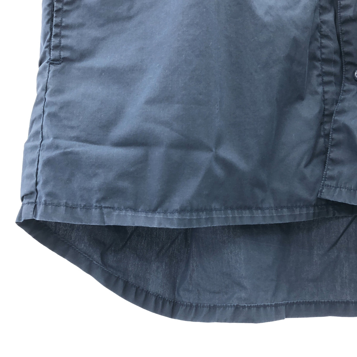nonnative / ノンネイティブ | CLIMBER S/S SHIRT COTTON TYPEWRITER コットンタイプライター クライマー 半袖シャツ | 2 | ネイビー | メンズ