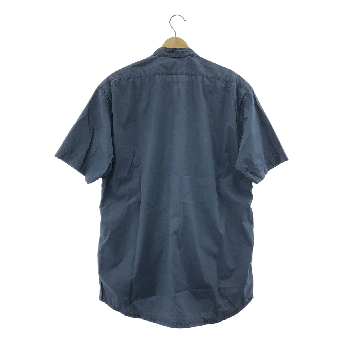 nonnative | Climber 春夏襯衫 棉質打字機短袖襯衫 | 2 碼 | 海軍藍 | 男款