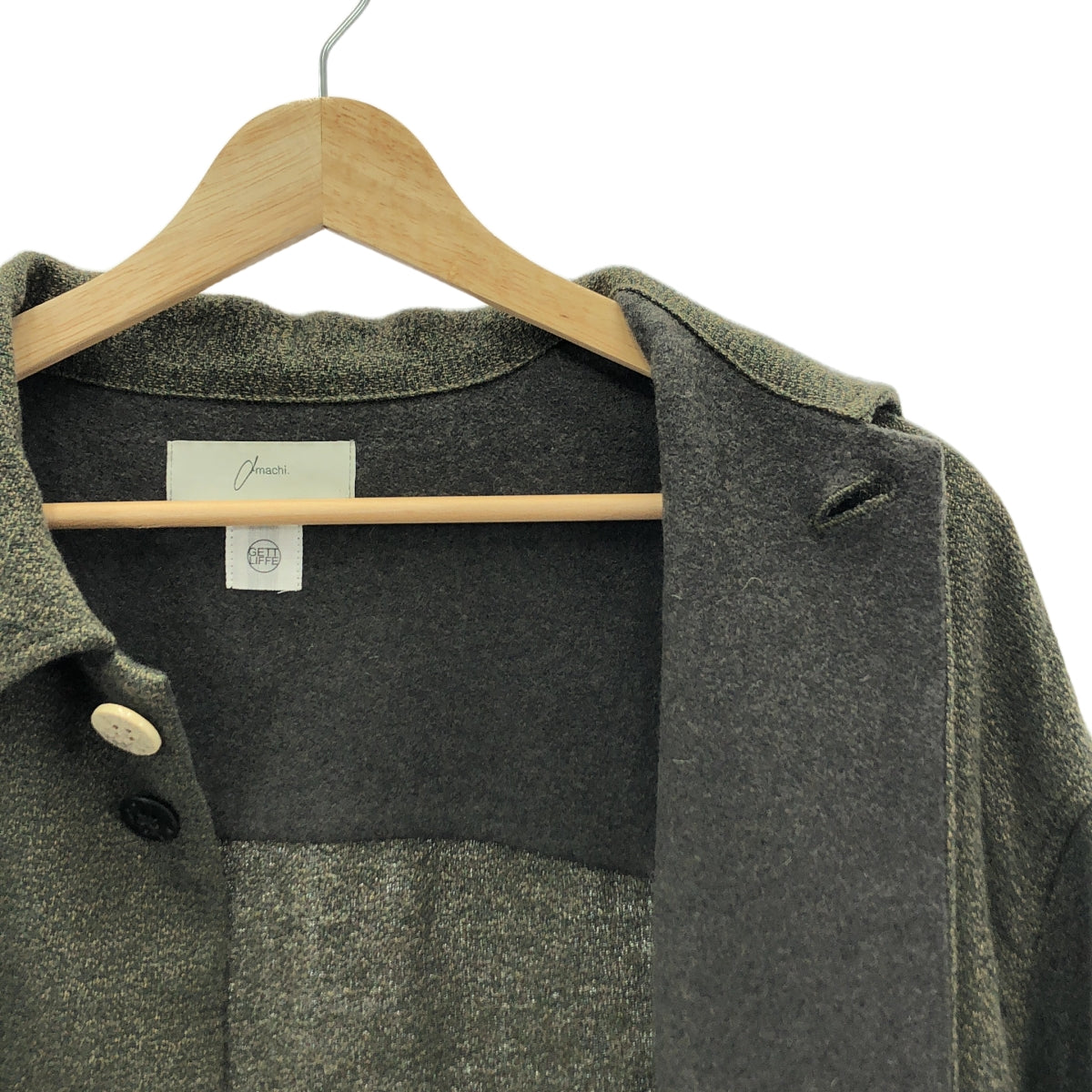 amachi. / Amachi | 2022AW | × Elise Gettliffe / Collection 011 Vertical Concept / Tweed Jacket | 4 | Men's