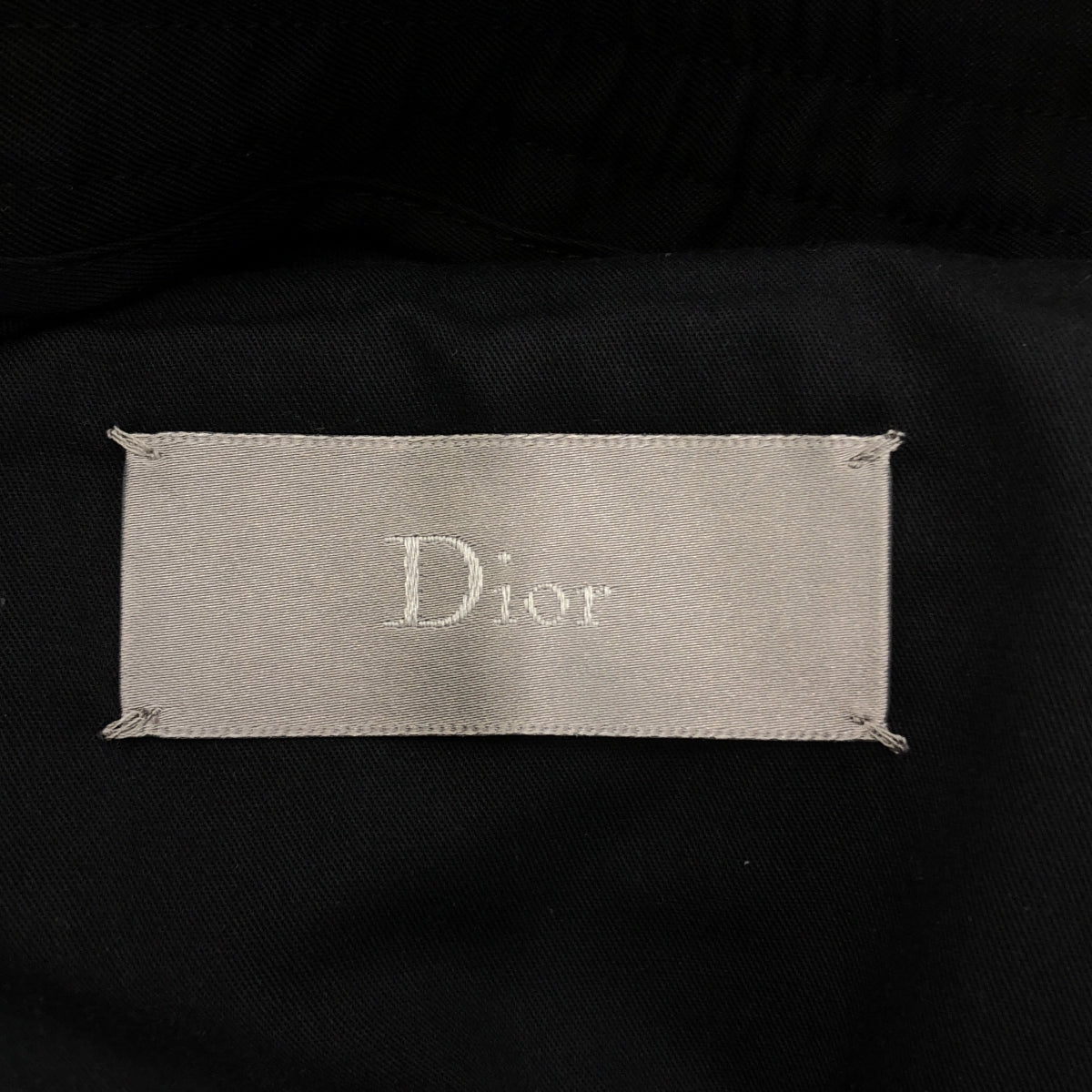 Dior homme / ディオールオム | タック ジョガーパンツ | 44 | ブラック | メンズ