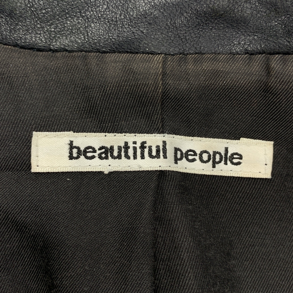 beautiful people / ビューティフルピープル | 羊革 ラムレザー