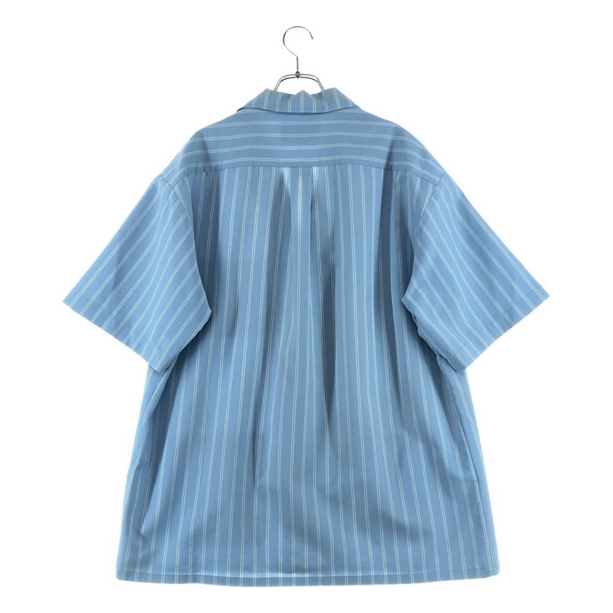 GUCCI / グッチ | ストライプ オーバーサイズ 半袖シャツ | 46 | メンズ