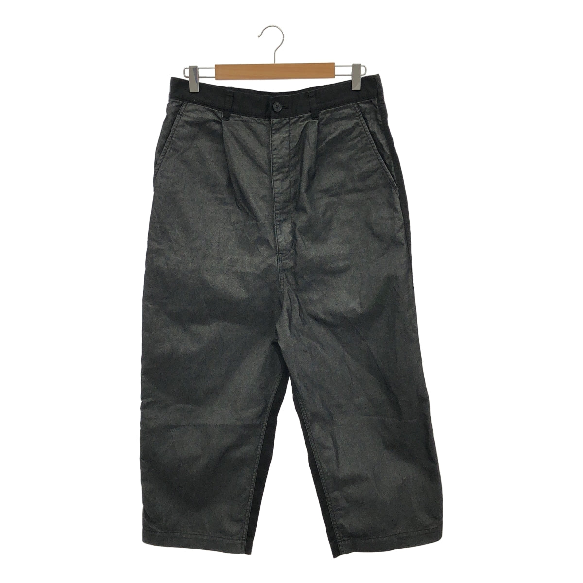 COMME des GARÇONS HOMME | 2022 春夏 |前幅褶襬長褲 | S 號 |男士