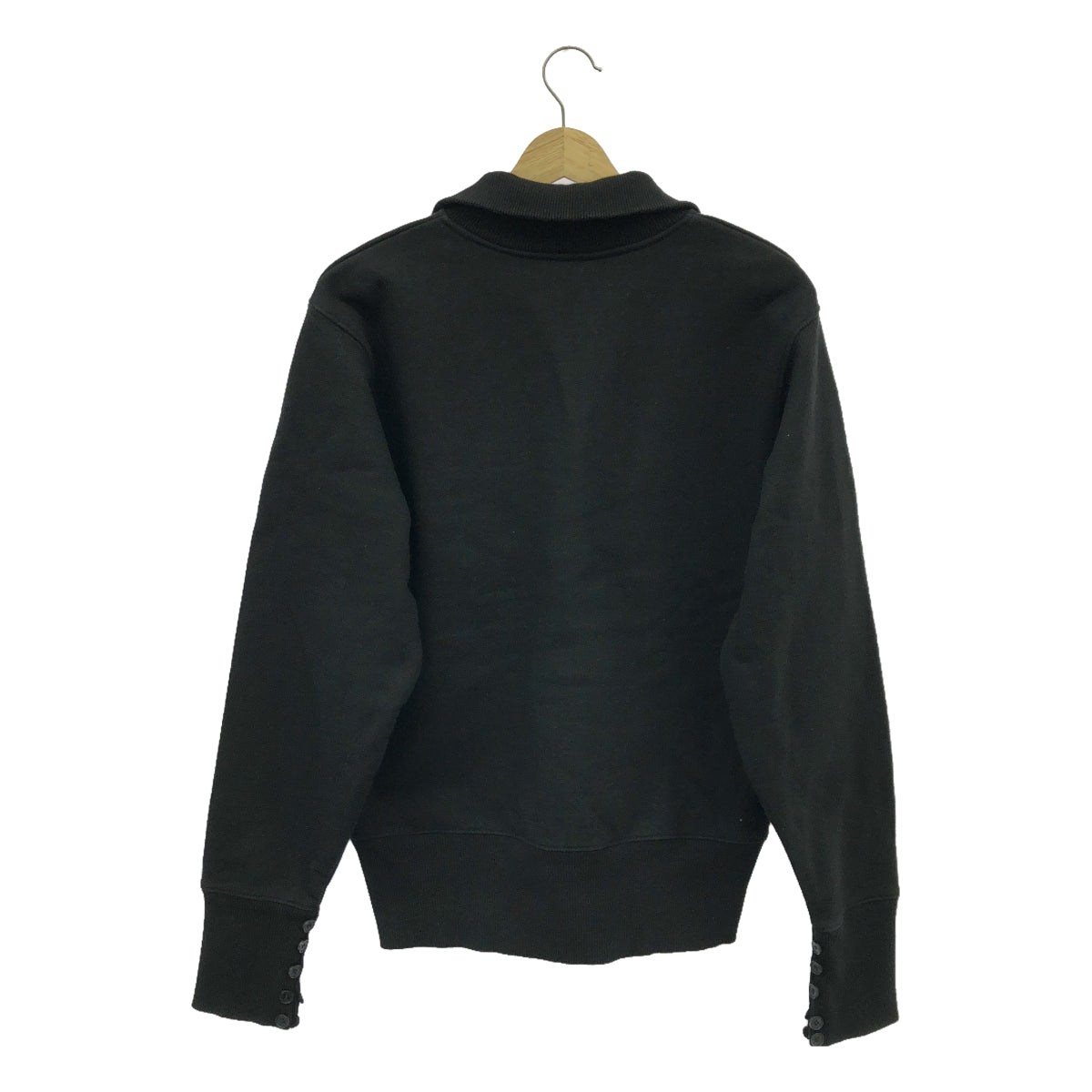 CITYSHOP / シティショップ | 2023AW | THE MOOD BUTTON スウェット | F | ブラック | レディース