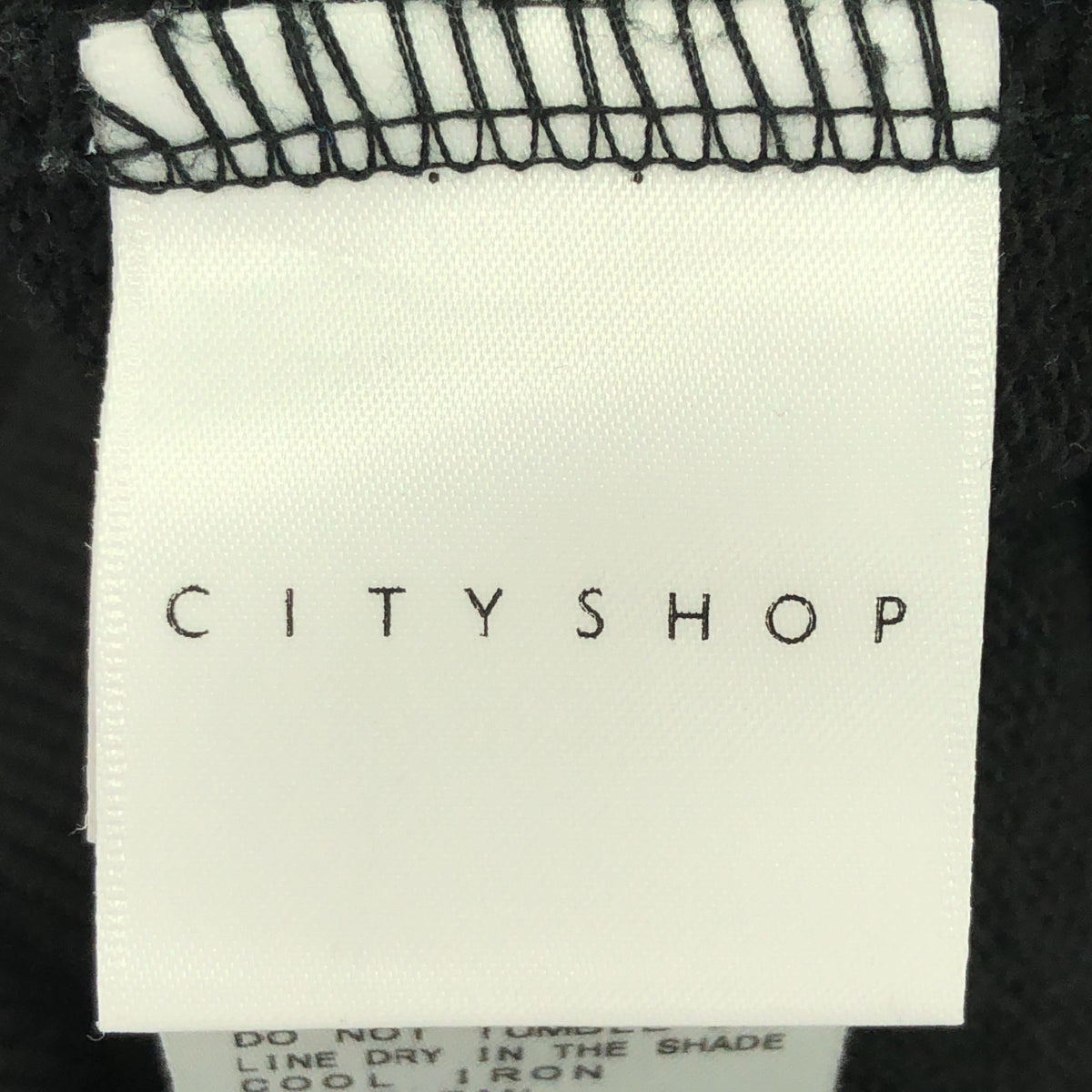 CITYSHOP / 시티샵 | 2023AW | THE MOOD BUTTON 스웨트 | F | 블랙 | 여성