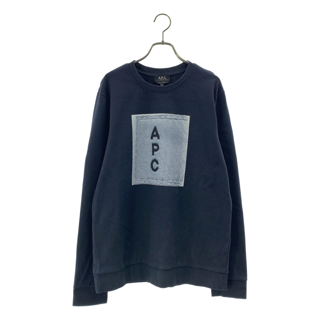 A.P.C. / アーペーセー | ロゴ グラフィックプリント スウェット | L | メンズ