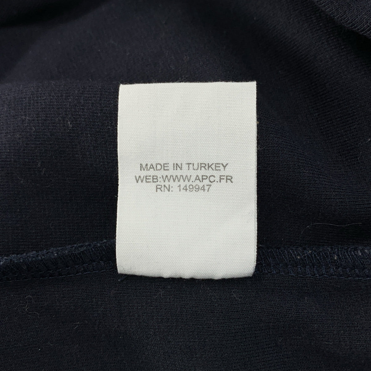 A.P.C. / アーペーセー | ロゴ グラフィックプリント スウェット | L | メンズ