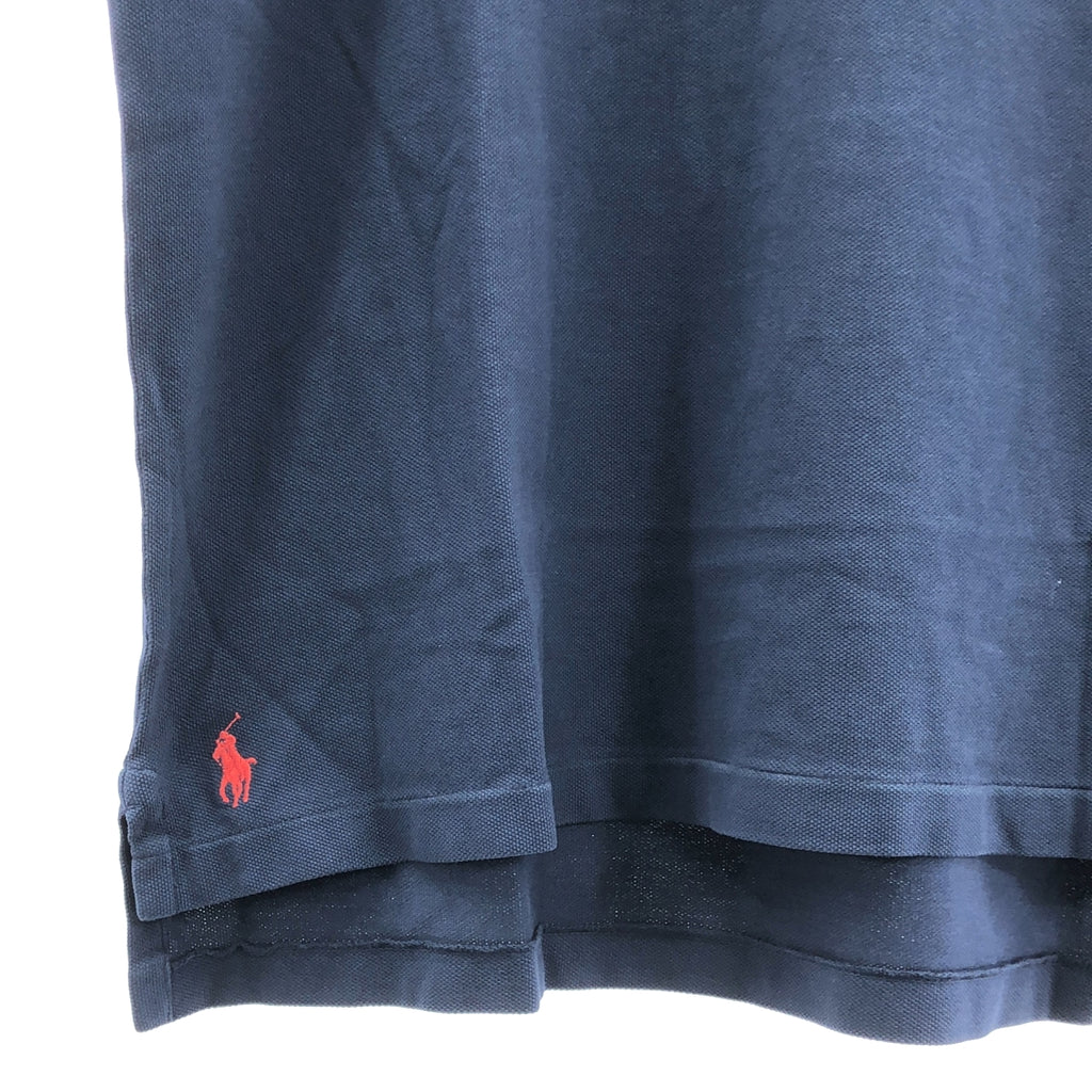 【新品】  POLO RALPH LAUREN / ポロラルフローレン | BIG FIT POLO SHIRTS / ビッグ フィット ポロシャツ | S | ネイビー | メンズ