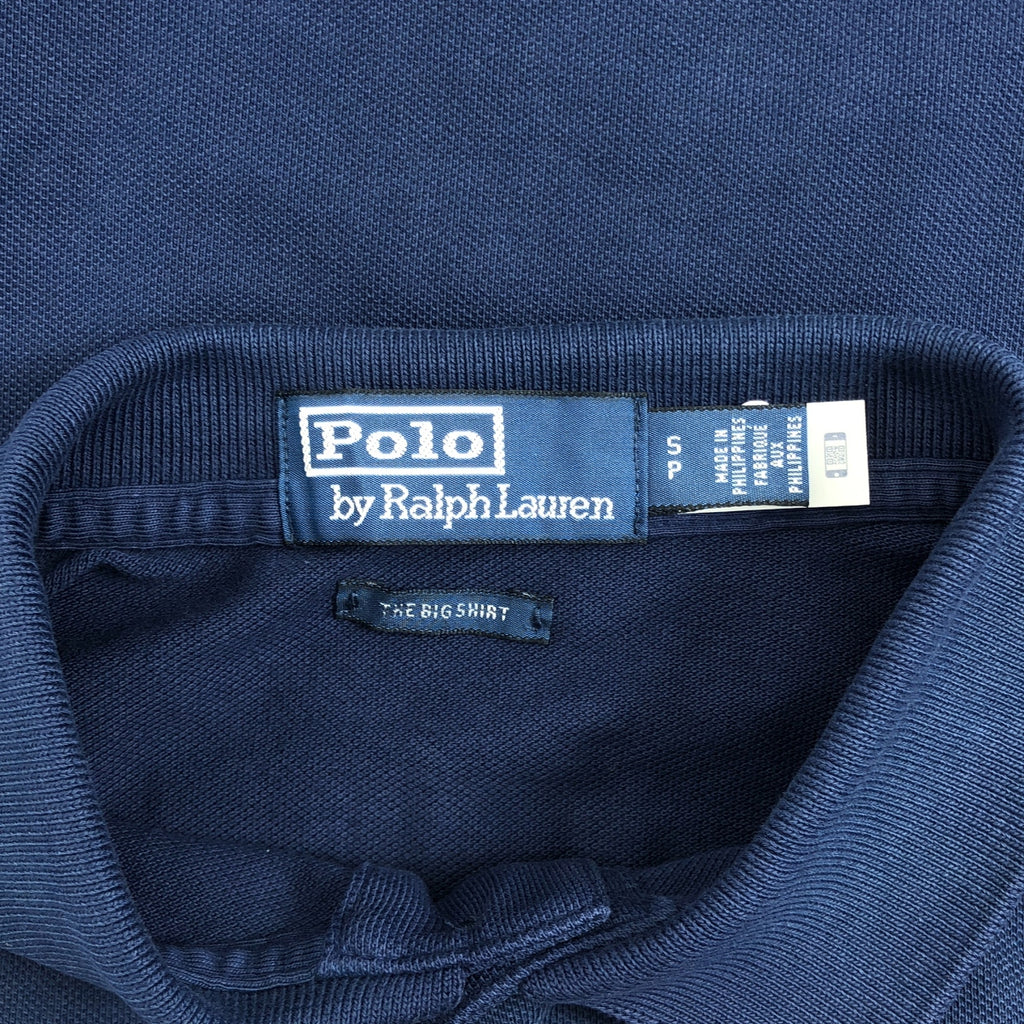 【新品】  POLO RALPH LAUREN / ポロラルフローレン | BIG FIT POLO SHIRTS / ビッグ フィット ポロシャツ | S | ネイビー | メンズ