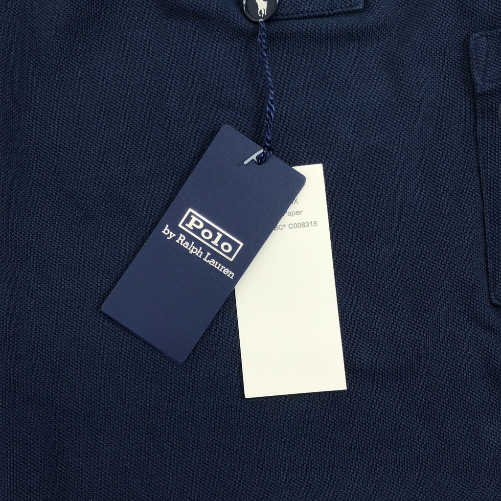 【新品】  POLO RALPH LAUREN / ポロラルフローレン | BIG FIT POLO SHIRTS / ビッグ フィット ポロシャツ | S | ネイビー | メンズ