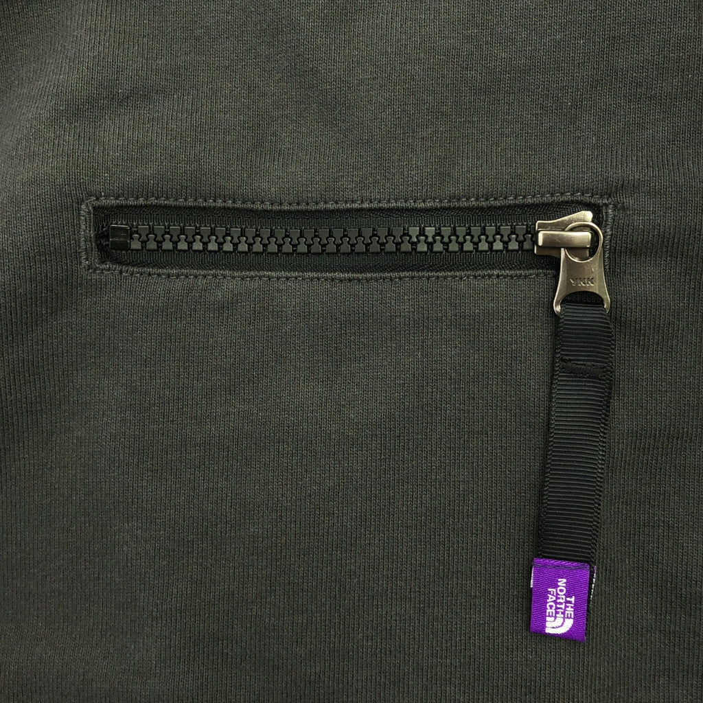 THE NORTH FACE PURPLE LABEL / ザノースフェイスパープルレーベル | 2024AW | 9.5oz Cotton Jersey Field Pullover 9.5オンス フィールド プルオーバー スウェット | M | チャコール | メンズ