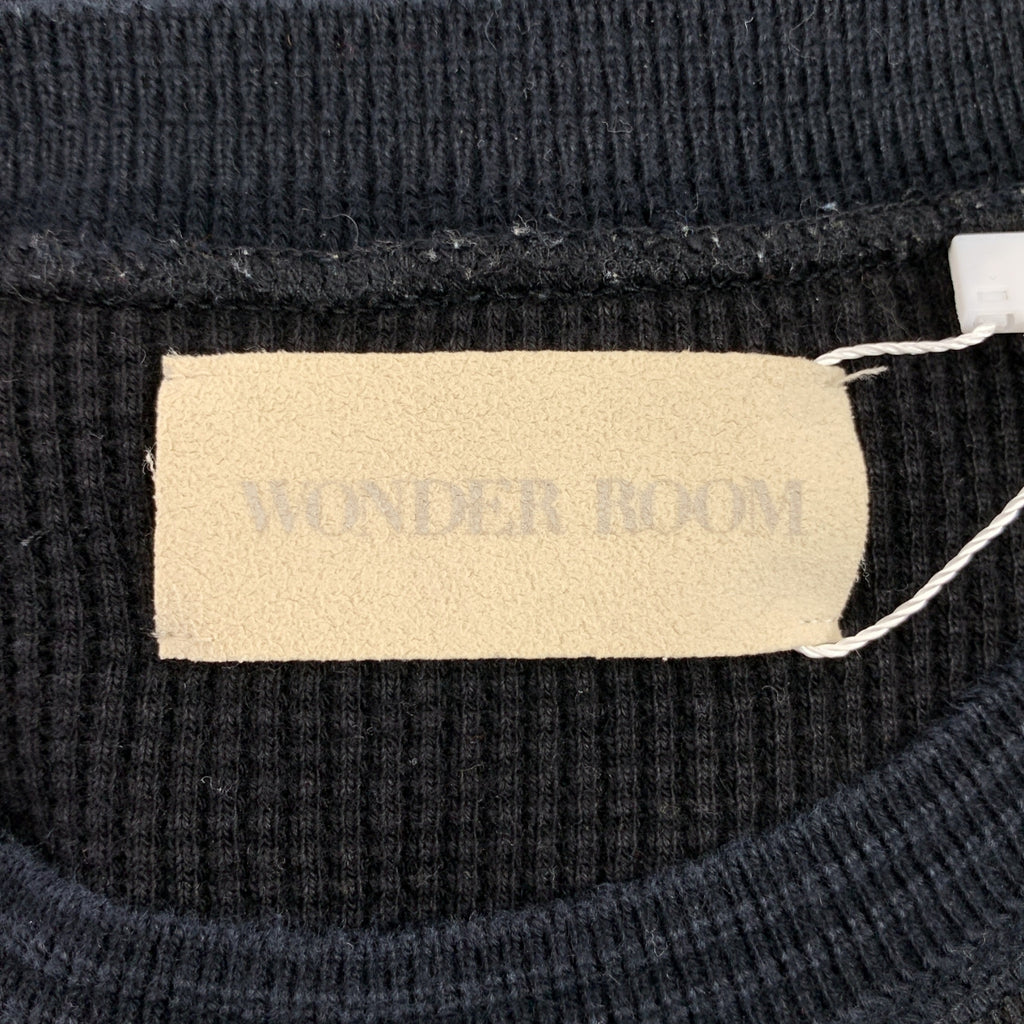 WONDER ROOM / ワンダールーム | "WAFFLE" l/s waffle thermal tee ロングスリーブ ワッフル サーマルTシャツ | S | メンズ