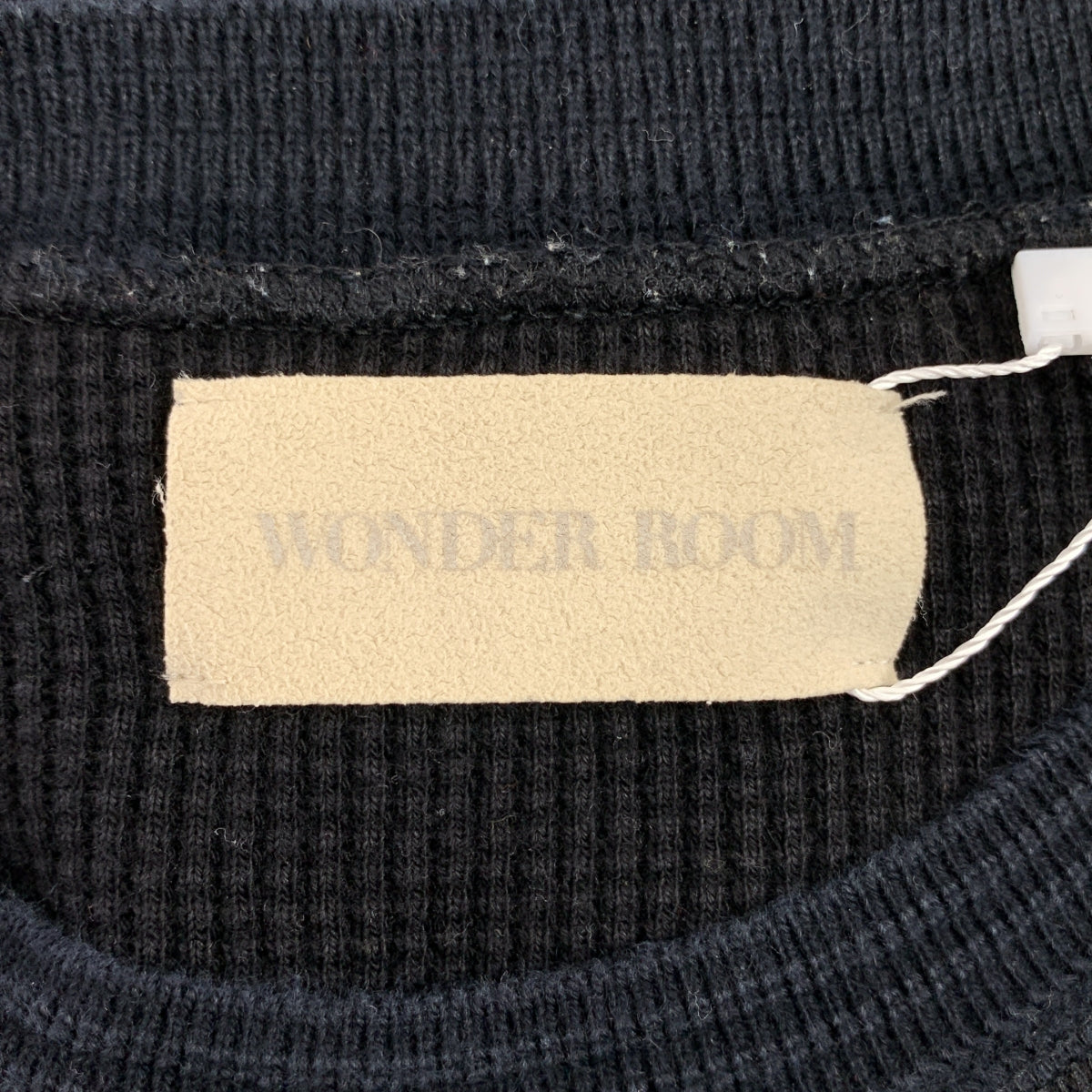 WONDER ROOM / ワンダールーム | "WAFFLE" l/s waffle thermal tee ロングスリーブ ワッフル サーマルTシャツ | S | メンズ
