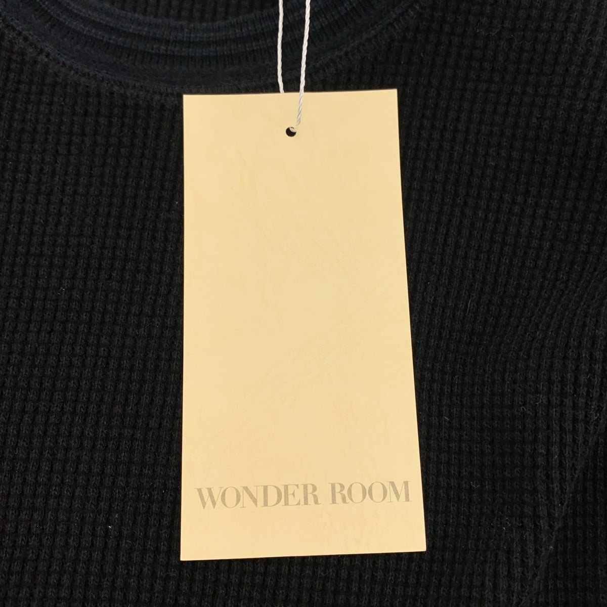 WONDER ROOM / ワンダールーム | "WAFFLE" l/s waffle thermal tee ロングスリーブ ワッフル サーマルTシャツ | S | メンズ