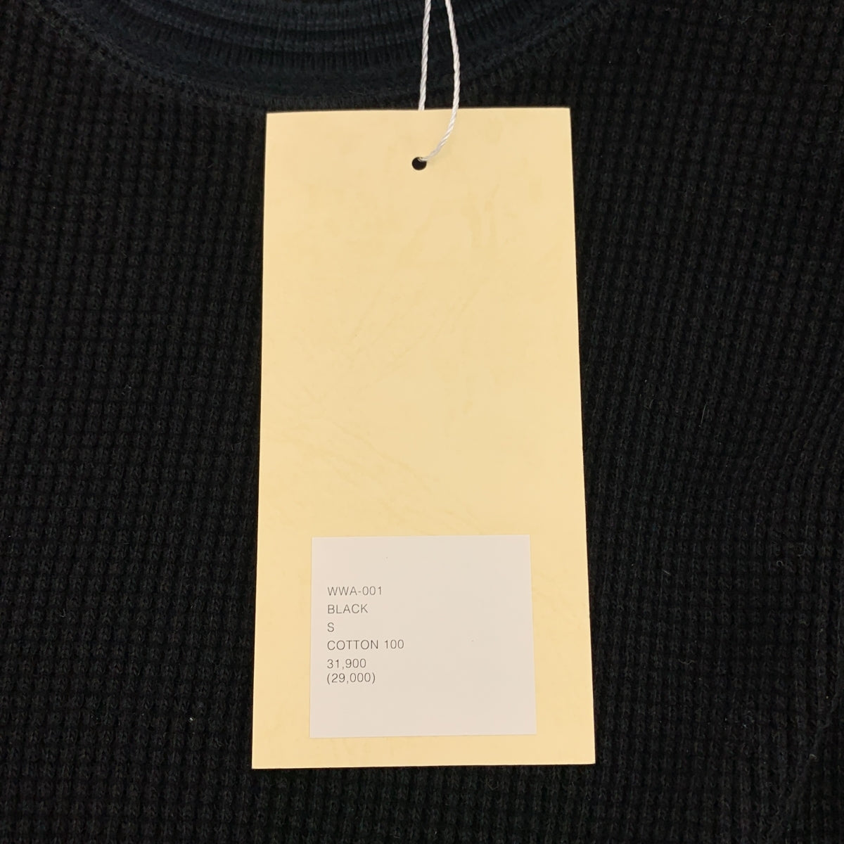 WONDER ROOM / ワンダールーム | "WAFFLE" l/s waffle thermal tee ロングスリーブ ワッフル サーマルTシャツ | S | メンズ